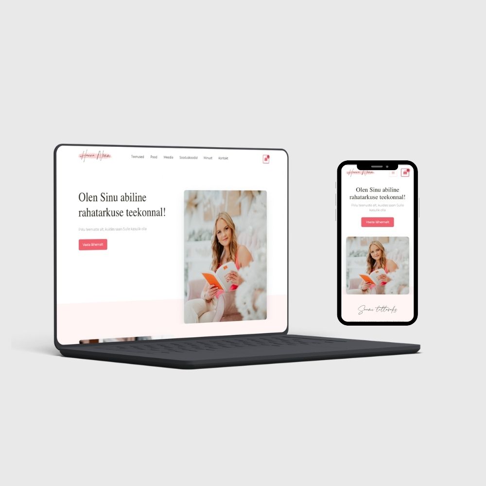 hannarahatarkus.ee veebilehe ekraanipilt