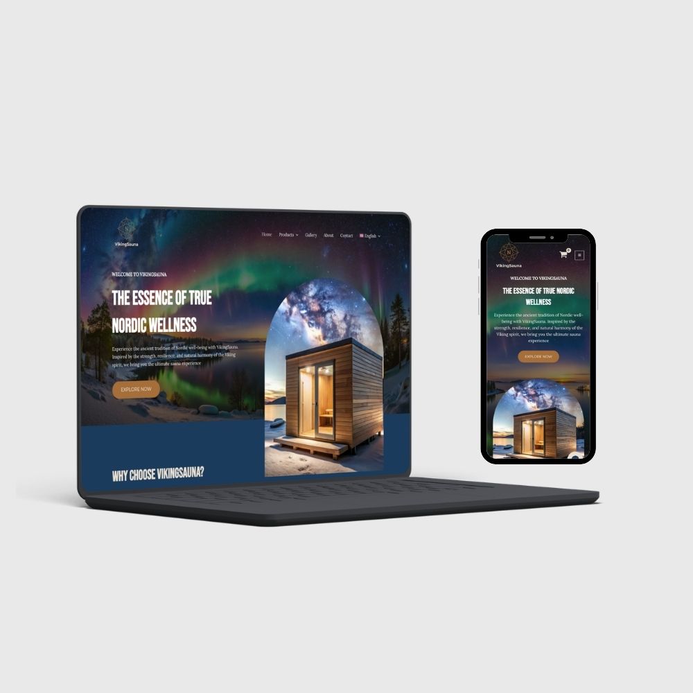 vikingsauna.ee veebilehe ekraanipilt